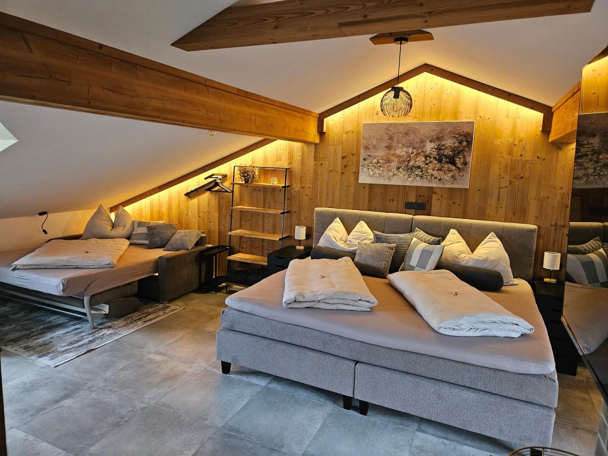 Ferienwohnung Bauernhof-Loft Edtgut Guggenthal Exterior foto